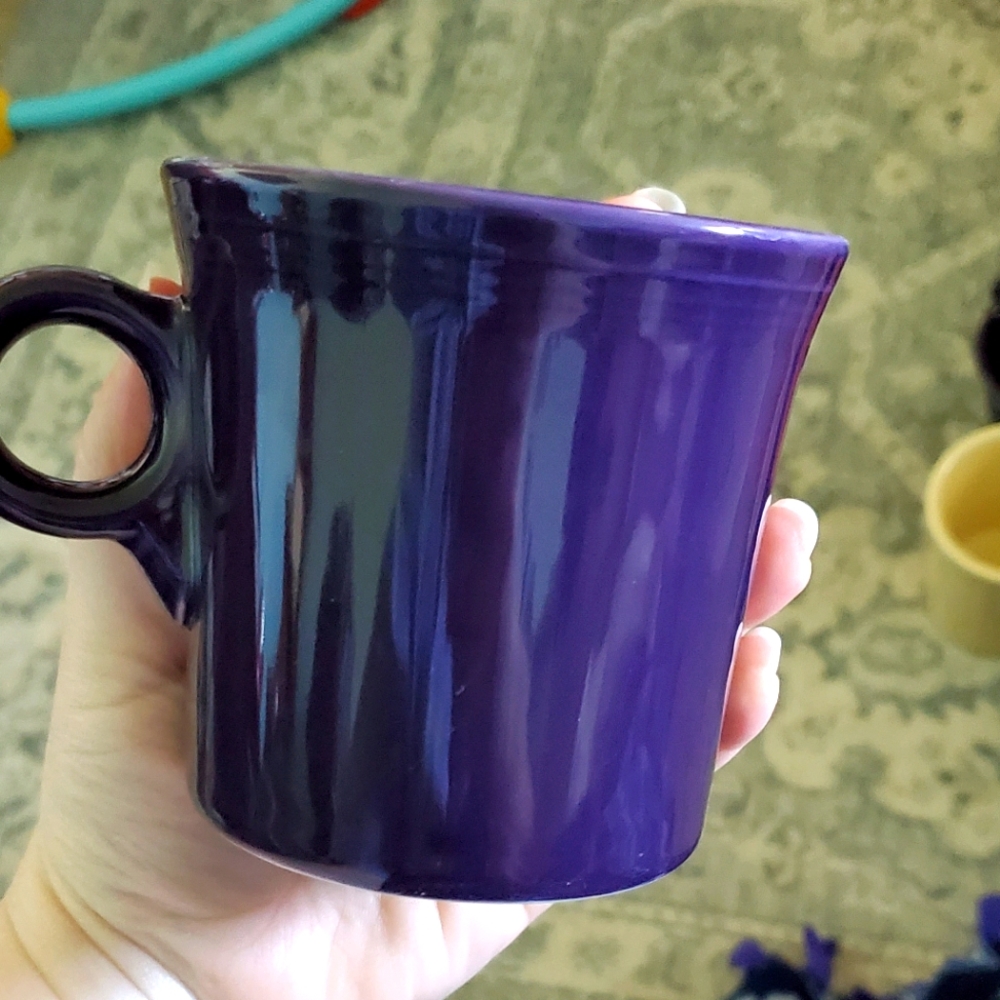 Purple Fiesta Coffee Mugs